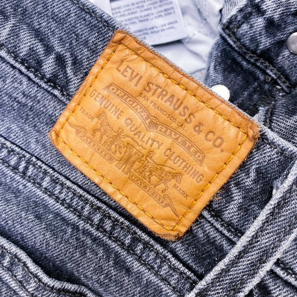 LEVIs Women's Wedgie Jeans Premium Denim Vintage Style Black Plus Size 32 - Picture 6 of 14